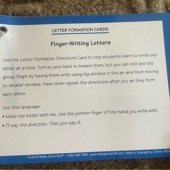 Really Good Stuff Magnetic Letter Sorting and ID Kit - Picture 6 of 14